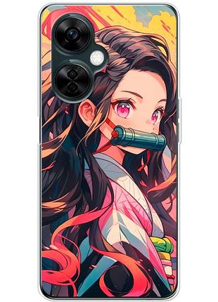 Чохол силіконовий з картинкою на oneplus nord ce 3 lite (аніме, anime)