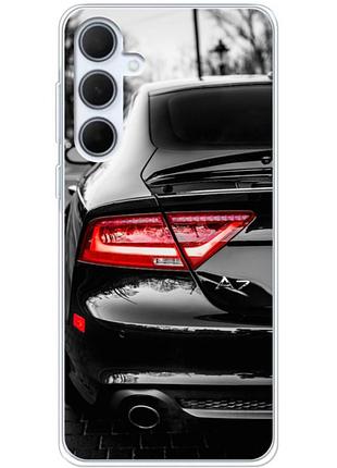 Чохол силіконовий з картинкою на samsung galaxy a35 5g (a356) (машина, audi a7)