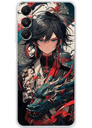 Чохол силіконовий з картинкою на samsung galaxy a05s (a057) (аніме, anime)