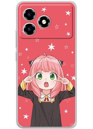 Чехол силиконовый с картинкой на zte blade a36 (аниме, anime)