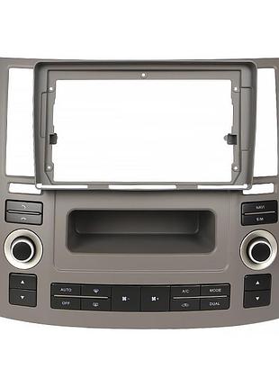 Переходной штатный комплект с проводкой infiniti fx35 fx45 2007-2009 9" (1234-305) + canbus