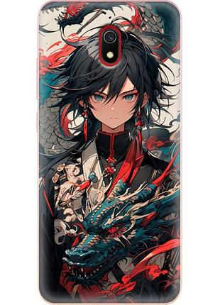 Чохол силіконовий з картинкою на xiaomi redmi 8a (аніме, anime)
