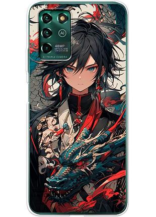 Чохол силіконовий з картинкою на zte blade v30 vita (аніме, anime)
