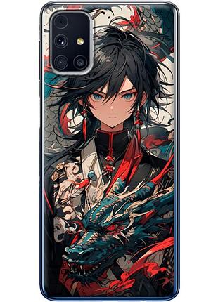Чохол силіконовий з картинкою на samsung galaxy m31s (m317) (аніме, anime)