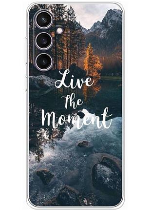 Чохол силіконовий з картинкою на samsung galaxy s23 fe (s711) (природа, озеро в горах)