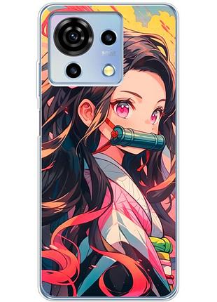 Чохол силіконовий з картинкою на zte blade v50 vita (аніме, anime)