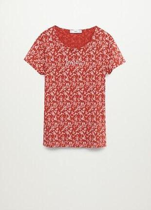 Футболка, тенниска для женщины mango размер xs