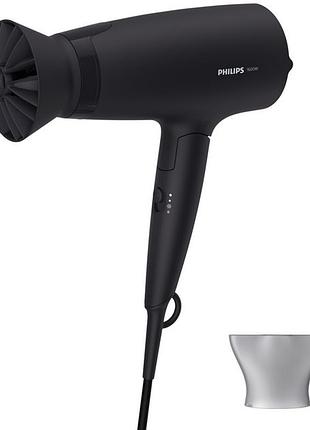 Фен дорожный philips 3000 series bhd308/10 1600 вт черный