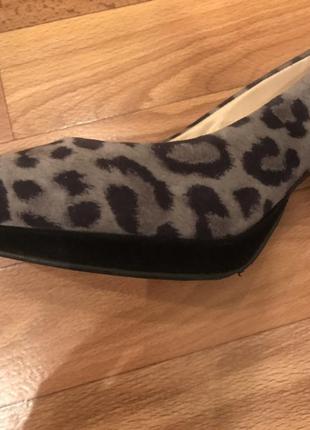 Туфлі в леопардовий принт2 фото