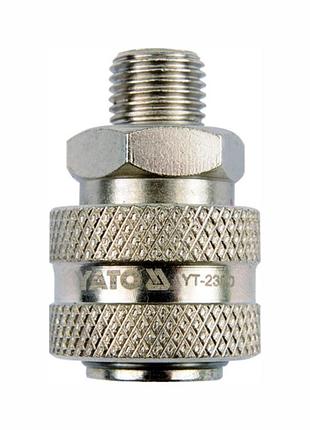 Быстросъемная муфта с наруж. резьбой d = 1/2 "(пр-во yato )
