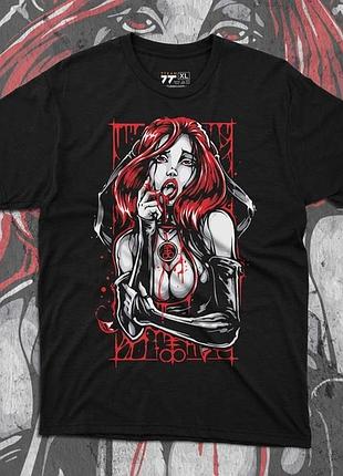 Футболка мужская с принтом blood rayne touch me размер 48 anime0906