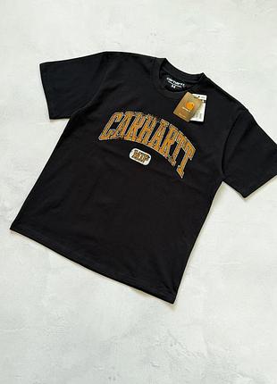 Футболка carhartt wip чорна кархарт