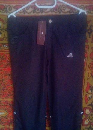 Новые лентные тоненькие брюки adidas
