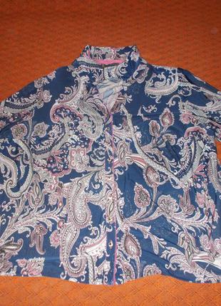 Блуза великого розміру (54-56,україна),натуральний матеріал