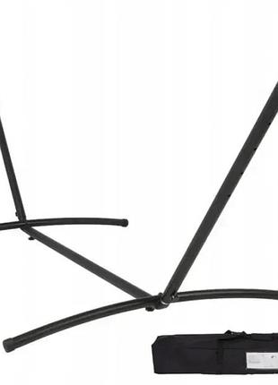 Стойка для гамака 260х107х100см gardenline ham2535, черный