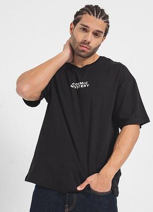 Футболка хлопковая длинная мужская jack & jones 191651 2xl черная (2200005067031)