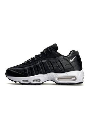 Чоловічі кросівки nike air max 95 all black white