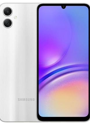 Смартфон samsung galaxy a05 4/64gb white 2 sim 6.7" gps 50 мп 5000 mah