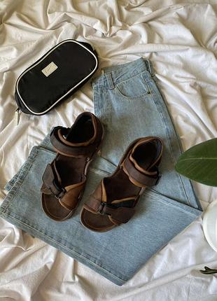 Мужские кожаные трекинговые сандали clarks active air trek.clarks atl uk11/ usa 12/  45-46 ) 📏 29см.)