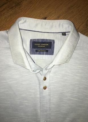 Luxury брендовая мужская рубашка guide london оригинал как aquascutum4 фото