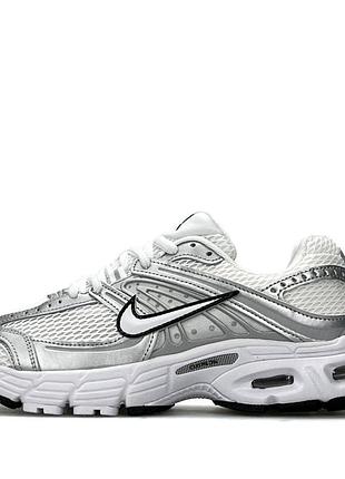 Женские кроссовки nike air max moto 2k white silver