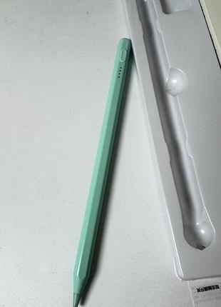 Стилус universal stylus pen мятный - для ipad iphone android windows, аккумулятор, usb зарядка 3
