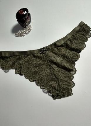 Кружевні трусики розмір l