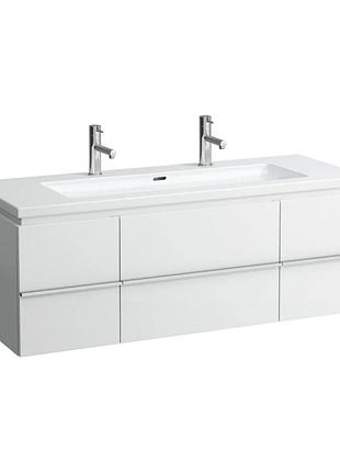 Case тумба под умывальник 816435, 816436; 129,5*47,5*46 см, 1 ящ, 2 двери, цвет белый