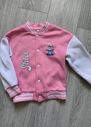 Бомбер дитячий, кофта на дівчинку, stitch 2