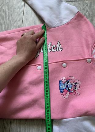Бомбер дитячий, кофта на дівчинку, stitch 10