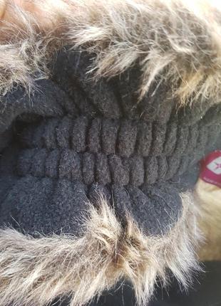 Меховая повязка на голову mountain warehouse5 фото
