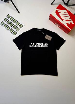 Футболка balenciaga футболка баленсиага баленса летняя коттоновая xs