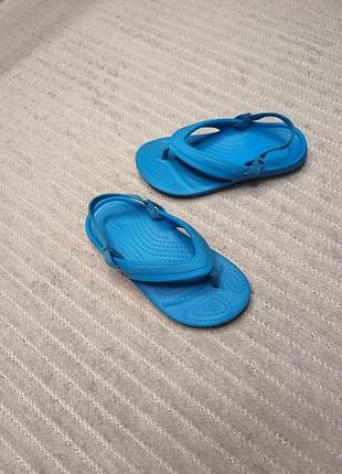 Кроксы шлепки crocs c10 28 р 17-17.5 см original отличное состояние