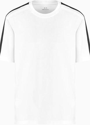 Нова футболка armani exchange xxl logo tape