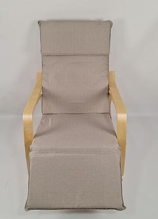 Кресло качалка avko arc003 natural beige 7