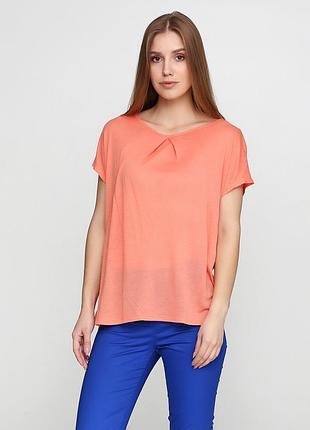 Футболка женская united colors of benetton 143263 s оранжевая (2200003952056)