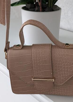 Бежева сумочка primark 2