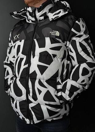 Мужская куртка the north face стильный мужской пуховик мужская куртка белого цвета зе норс фейс