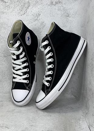 Чоловічі текстильні високі кеди converse all star chuck taylor