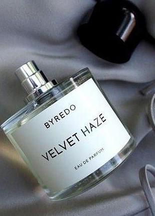 Byredo velvet haze для мужчин и женщин (оригинал)