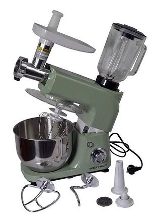 Кухонный комбайн grunhelm gkm0023m 1800 вт бирюзовый