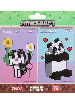 Набор магнитов yes minecraft spring animals 708556 6х9 см 2 шт