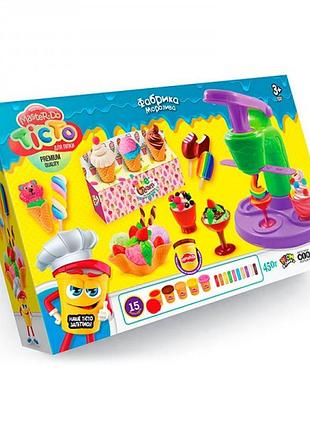 Набор для лепки danko toys фабрика мороженого tmd-06-01u
