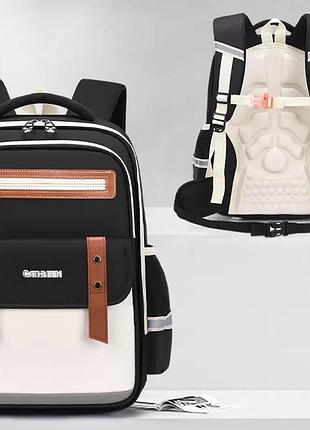 Школьный ортопедический рюкзак для 1-5 класса 39×29×15 см 1402-1 black