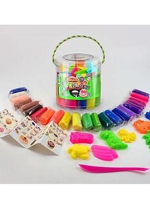 Набор для лепки danko toys master do tmd-01-04 22 цвета