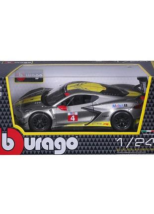 Машинка ігрова bburago chevrolet corvette c8 r 18-28024