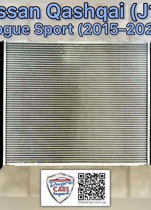 Радіатор охолодження двигуна nissan rogue sport 2017-2022 / qashqai j11 (2.0l бензин), 214106ma0a