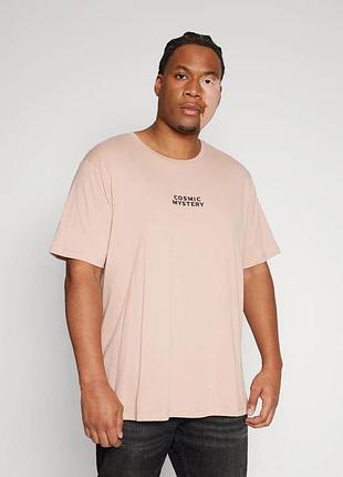 Футболка хлопковая длинная мужская jack & jones 191652 xl светло-коричневая (2200005067048)
