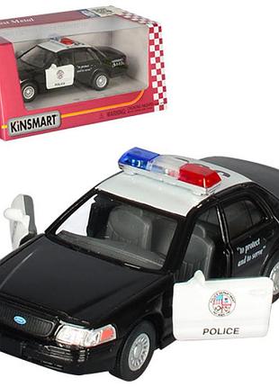 Машинка полицейская инертная kinsmart ford kt-5327-w 12 см