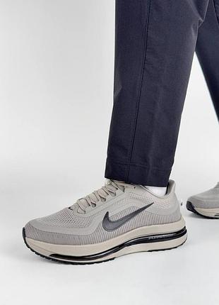 Мужские кроссовки сетка nike pegasus premium light grey black